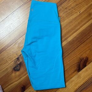 Lululemon bright blue align leggings